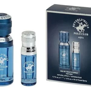 BEVERLY HILLS, POLO CLUB, AQUA FOR MEN 75 ML